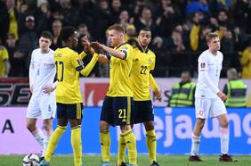 Suecia y Polonia definirán el martes otra plaza europea para el Mundial de Qatar 2022