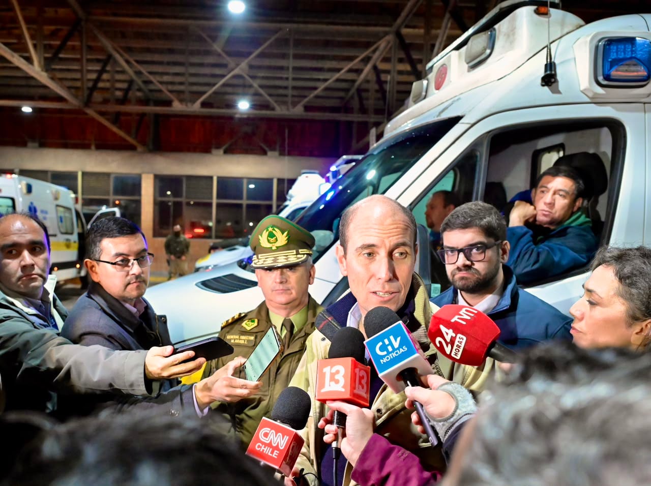 Arrau confirma que carabinero herido en operativo por caso Nain sigue en “extrema gravedad”