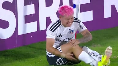 Cristián Zavala sufre una fractura de la rótula que lo aleja del debut con Colo Colo en la Liga de Primera