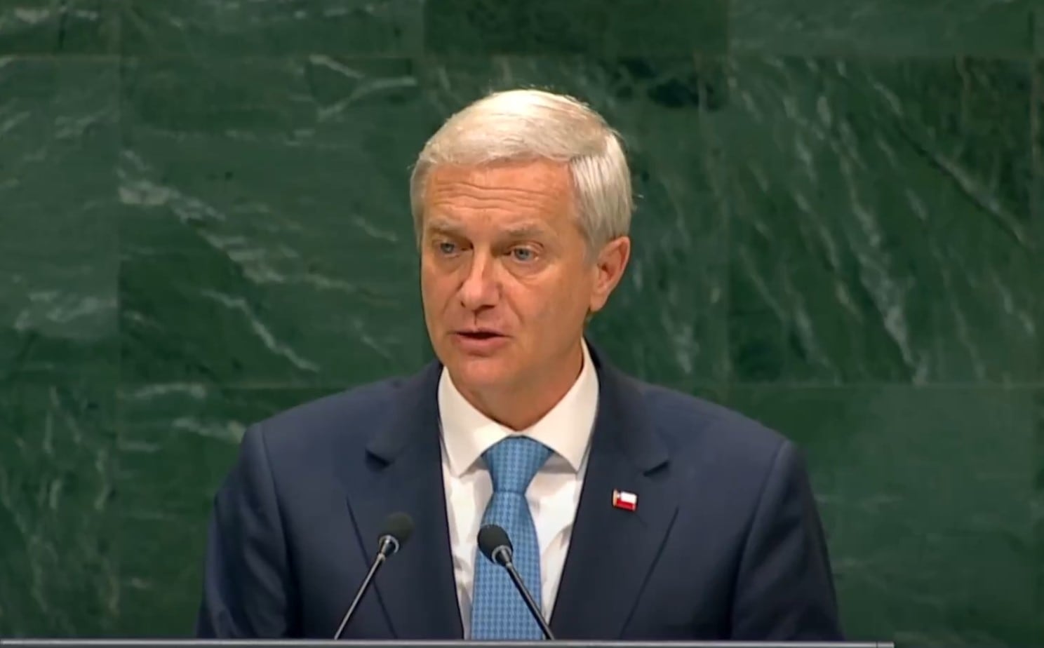 Kast en su debut ante la ONU: llama a invertir en Chile, pide el fin de las guerras y hace crítica a Naciones Unidas