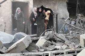 Las devastadoras imágenes que dejó el último ataque israelí en Gaza