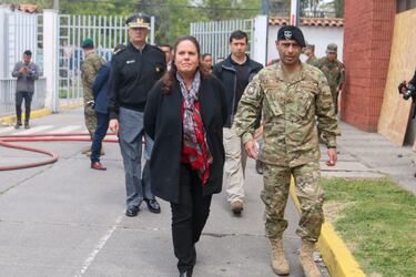Maya Fernández, ministra de Defensa.