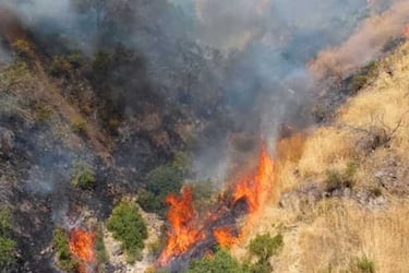 Incendio en Lo Barnechea
