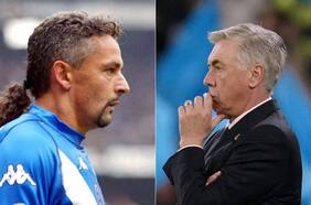 El grave error de Ancelotti con Roberto Baggio que marcó su carrera como técnico