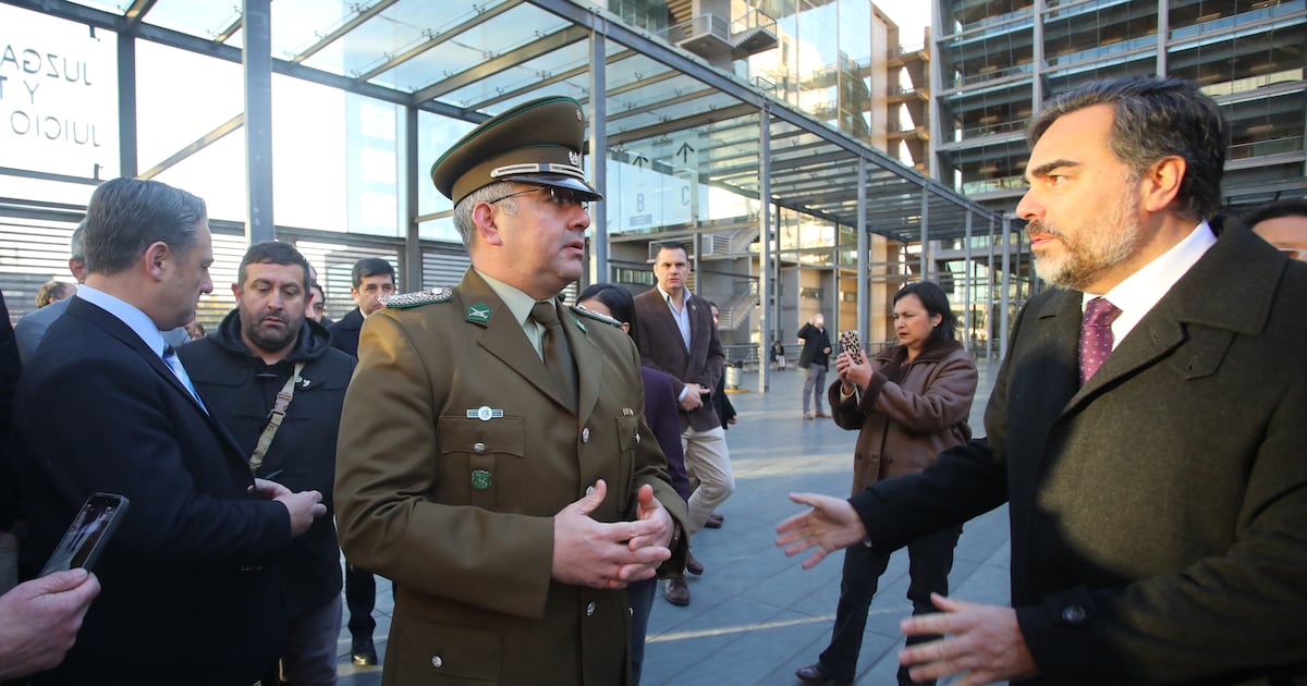 Carabinero convicted of blindness of an eye to a protestor is given and questions the work of prosecutor Chong - The Third