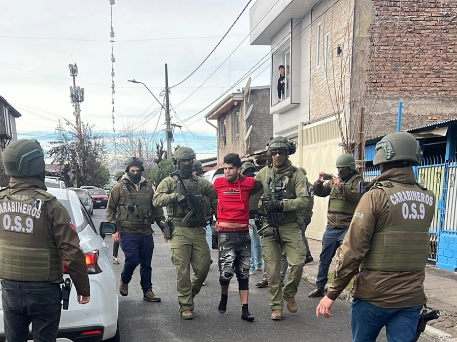 Cae “El Panda”, el sujeto que baleó a dos carabineros en Lo Espejo