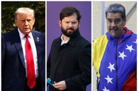 ¿Boric debe pronunciarse? El Cártel de los Soles, la organización por la que Trump persigue a Maduro y que está en debate