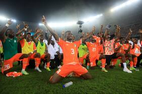 Con un DT interino, evitando el fracaso como anfitrión y múltiples prórrogas: el milagro de Costa de Marfil en la Copa Africana