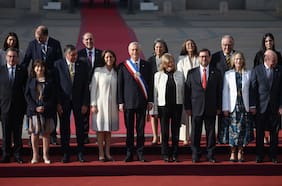 Así fue la foto oficial del gabinete de Kast previo al Te deum Ecuménico