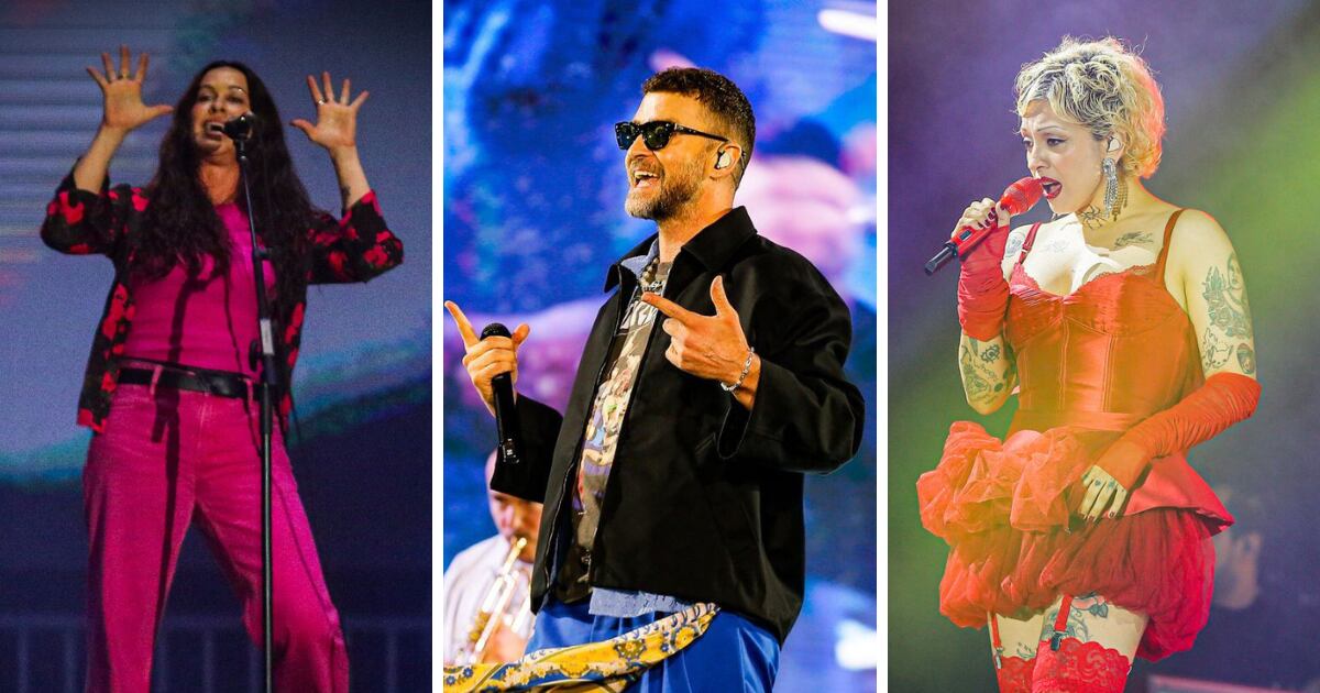 Justin R Alanis Lollapalooza día 2: Alanis emociona, Justin Timberlake llora, Mon ...