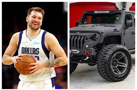El increíble "tanque" modificado de Luka Doncic: se robó las miradas de los fans de la NBA