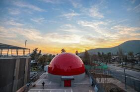Todo listo para la apertura del tercer planetario del país: así es el moderno teatro espacial