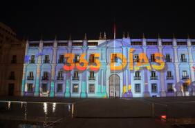 La Moneda se iluminará por los próximos tres días para anunciar que falta un año para el inicio de los Juegos Panamericanos 2023