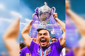 Gabriel Suazo celebra su título con el Toulouse: “Es un privilegio; estoy muy feliz por este tremendo triunfo”