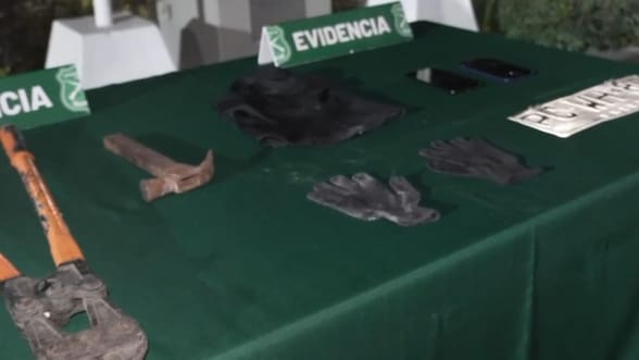 Carabineros detiene a dos sujetos tras robo de camión en Maipú con cargamento avaluado sobre los $110 millones
