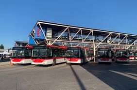 Inauguran en Maipú el electroterminal de buses más grande de Sudamérica