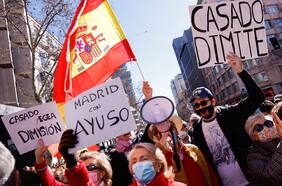 Popularidad del Partido Popular en España cae tras crisis interna por tensión entre Casado y Díaz Ayuso