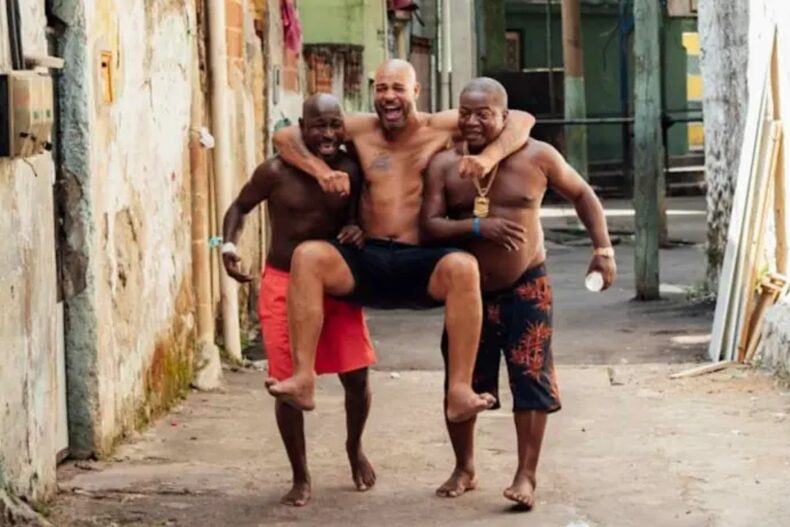 Adriano lives in the favelas and gets drunk constantly.