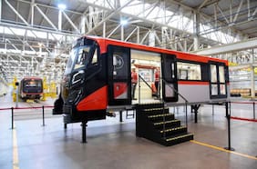 Revelan cómo serán los inéditos trenes del Metro de Santiago para la Línea 7