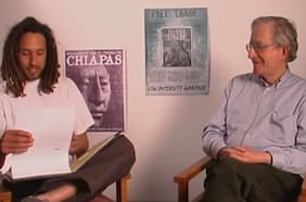 Zack de la Rocha y Noam Chomsky en el MIT: “La globalización fue diseñada para los intereses de inversionistas y propietarios”