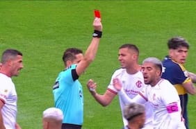 Argentina explota por castigo a árbitro que expulsó al hijo de Chiqui Tapia