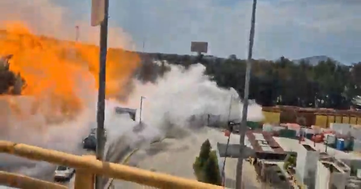 Los dramáticos registros que dejó la explosión de un camión que transportaba gas en Ciudad de México