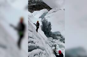 “Sentí el verdadero temor”: Grupo de rescatistas presenció el desprendimiento de un glaciar en Perú