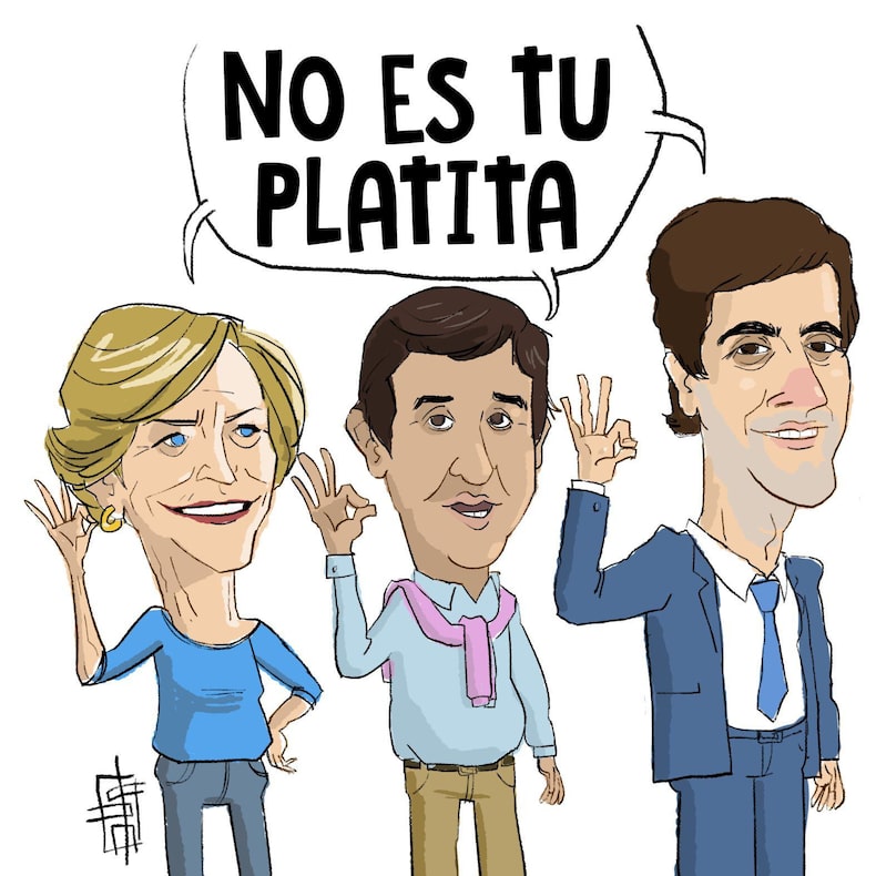 Caricatura Pensiones