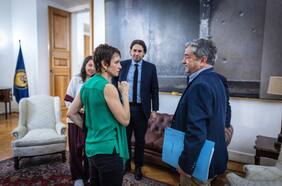 El flanco derecho de Coloma: las soterradas turbulencias que debió sortear para sellar una agenda de seguridad con La Moneda