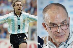 “Me educó, me enseñó a entrenar los días de lluvia”: Batistuta revela detalles de su especial relación con Marcelo Bielsa