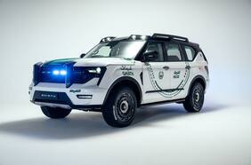 La policía de Dubái se luce con un Nissan Patrol adaptado por W Motors