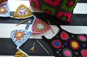 Qué es el tejido granny square y cómo iniciarse en él