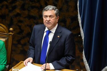 Juan Antonio Coloma dejó el cargo de presidente del Senado.