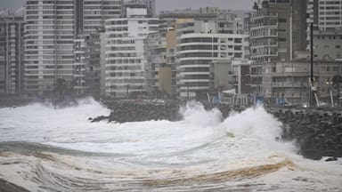 Emiten nuevo aviso de marejadas en las costas nacionales desde este martes al viernes