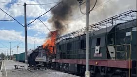 Rusia enfoca ataques contra red ferroviaria de Ucrania: La columna vertebral del transporte del país