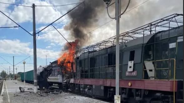 Rusia enfoca ataques contra red ferroviaria de Ucrania: La columna vertebral del transporte del país