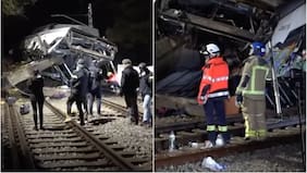 Qué se sabe del nuevo accidente ferroviario en España que dejó al menos 1 muerto y 37 heridos