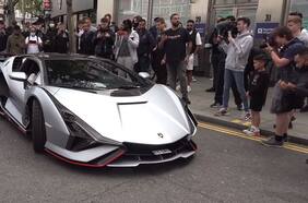 El Lamborghini Sián deja la grande en las calles de Londres