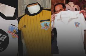 La de un crack del 56 y otra recuperada en una cancha de barrio: dos albos y su valiosa colección de camisetas de Colo Colo