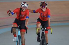 Gran debut de Muñoz y Villalón en una Madison: lograron un podio en Colombia