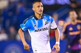 Le anularon un gol: Alexis Sánchez suma minutos en empate de Montreal por las semis de la Canadian Championship