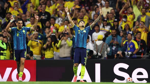 Con Luis Díaz como factor clave: Colombia sufre para derribar a Uzbekistán en el cierre de la primera fecha del Mundial