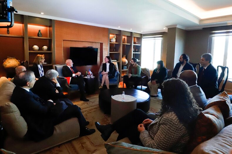 Encontro de Lula da Silva e Irací Hassler