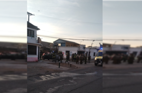 Tres carabineros resultaron heridos tras persecución que terminó con auto volcado en Cerro Navia