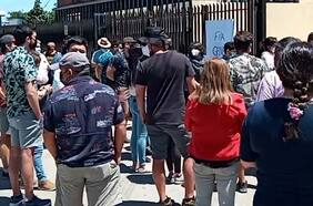 El registro de las masivas votaciones en el Gran Santiago y regiones