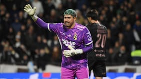 La reacción de Martín Palermo ante el penal atajado por Mono Sánchez por Coquimbo ante Platense