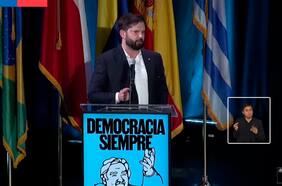 “Sin Giorgio (Jackson) yo no estaría acá”: el gesto de Boric al exministro durante homenaje a “Pepe” Mujica en Nueva York