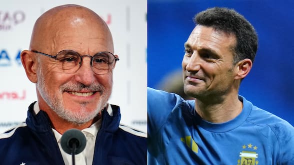 El maestro vs. el alumno: la desconocida historia que une a De La Fuente y Scaloni, los técnicos que van por el Mundial