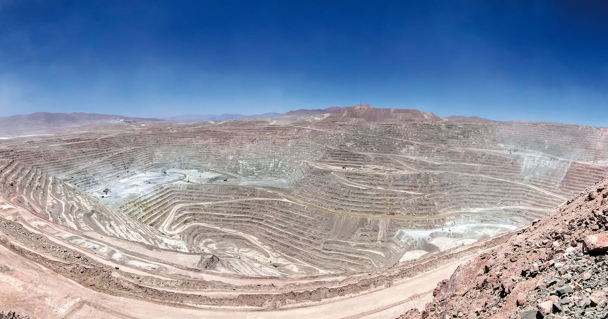 Escondida supera a Codelco como mayor productora de cobre en Chile
