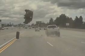 ¡Voló por los aires! Así fue el grave accidente que se hizo viral en Twitter